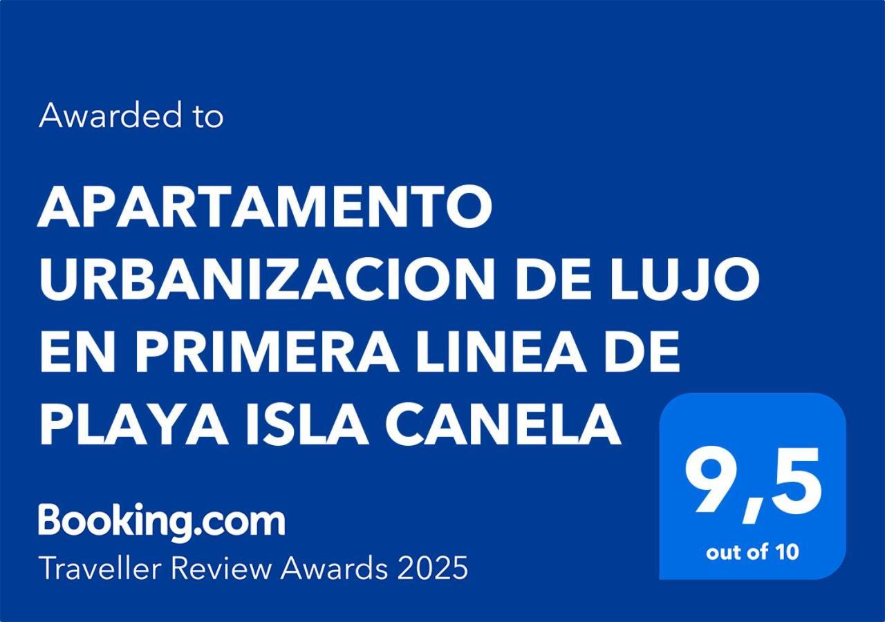 Apartamento Urbanizacion De Lujo En Primera Linea De Playa Ісла-Канела Екстер'єр фото